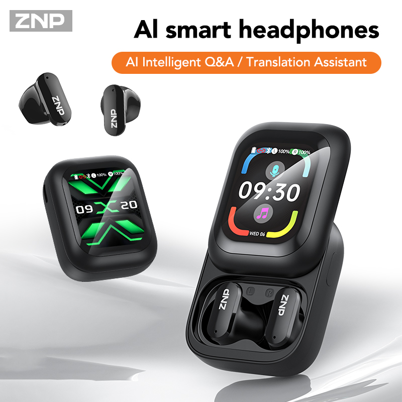 Headphones - ZNP N04 TWS Kablosuz Kulaklık, Dokunmatik